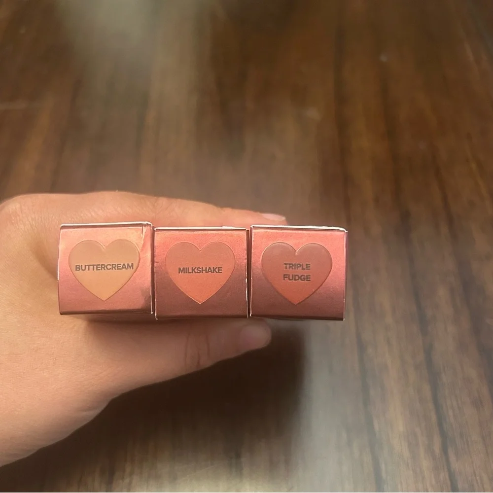 NEW Too Faced cream lipstick set (3) NIB lipsticks